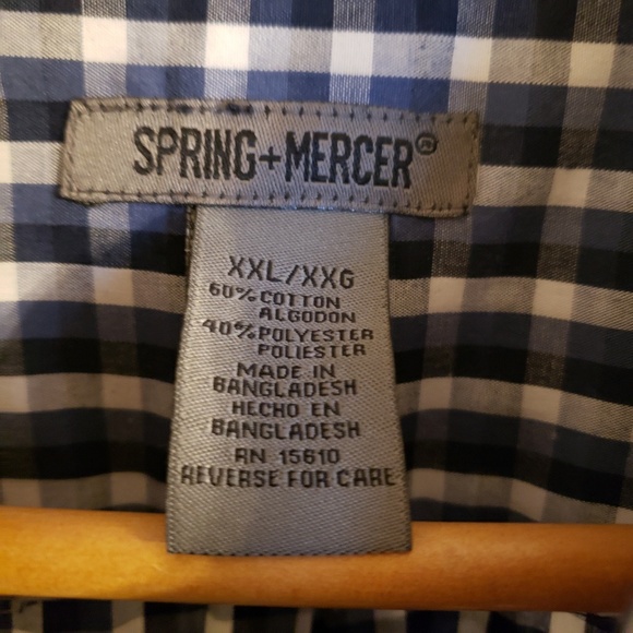 Spring and Mercer Shirt XXL - Picture 5 of 6